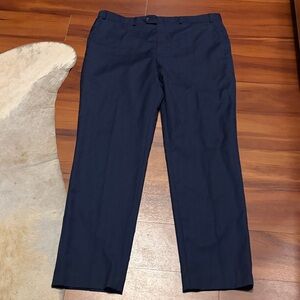 Lauren Ralph Lauren Blaclk Label Men's Deep Blue Dress Pants